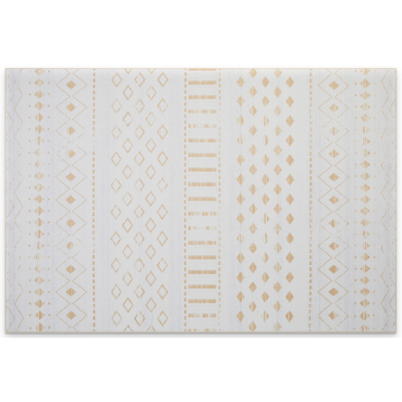 Moroccan Washable Rug, Rectangle 5' x 7'
