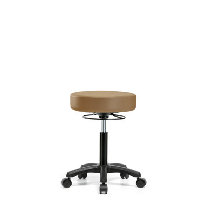 Kaiya Adjustable Height Lab Stool with Wheels