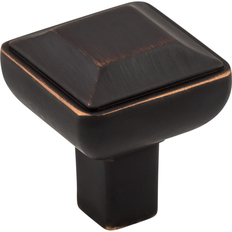 Podium Square Knob, 1" Length, Umbrio