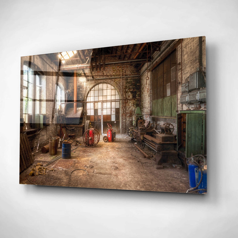 'Workspace' by Roman Robroek, Acrylic Glass Wall Art, 12" H x 16" W x 0.13" D