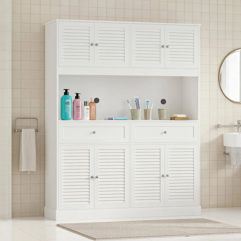 Rhodell Freestanding Bathroom Cabinet