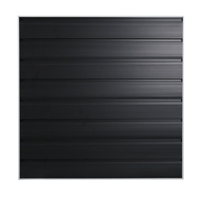 24" H x 24" W Aluminum Slatwall