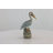 Cole And Grey Resin Textured Pelican Sculpture With Brown Block And Shiny Accents