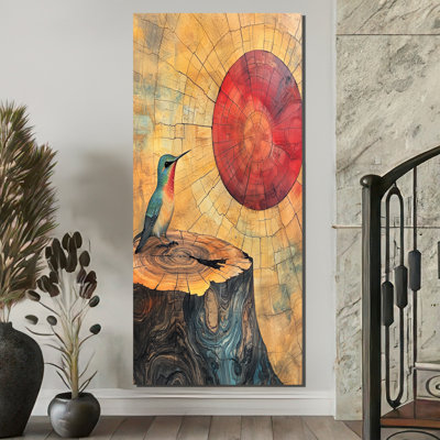 Gokhan Hummingbird Into The Forest III - Hummingbird, reproduction d'art sur toile