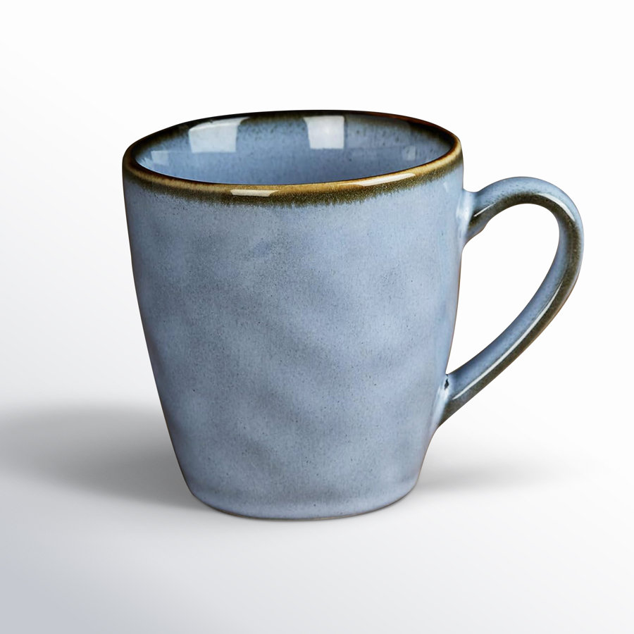 Leny 11.5oz Stoneware Round Coffee Mug (Set of 4)