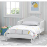 Delta Children Homestead Toddler Bed - Greenguard Gold Certified, Grey
