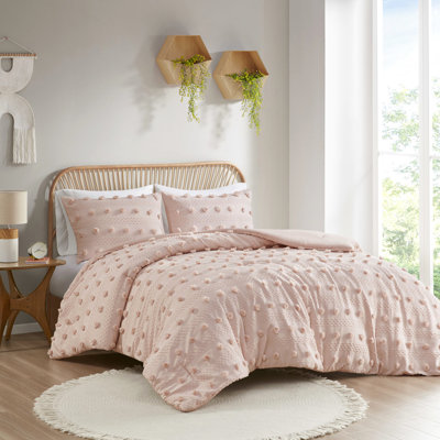 Couette rose King/King - Textile rose, Linge de lit