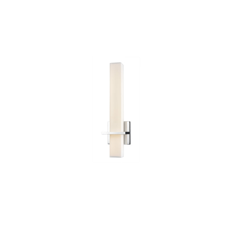 Nepal 1 - Light LED Wallchiere, Chrome