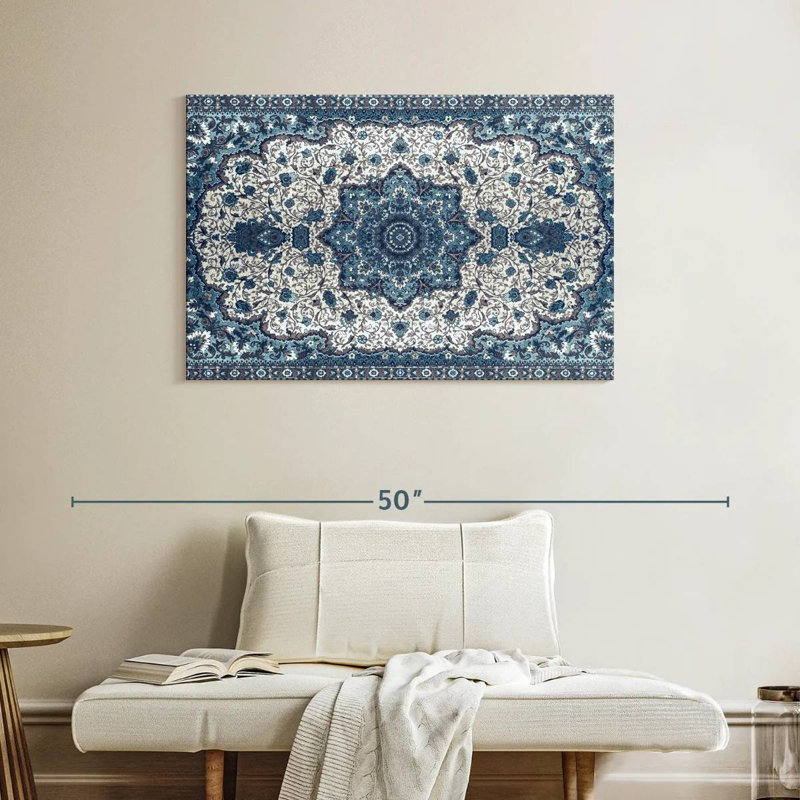 Kerner Persian Carpet, 26" H x 39" W