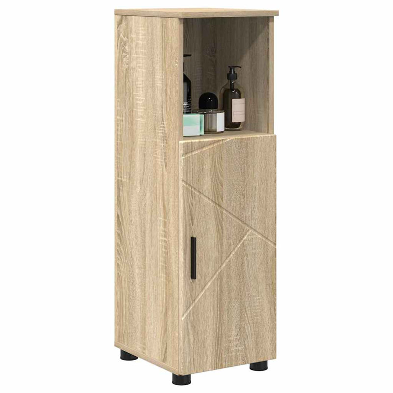 30cm Bathroom Vanity Base Only, Sonoma Oak