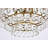 Stiner 3-Light Crystal Tiered Flush Mount-57281646-115952317
