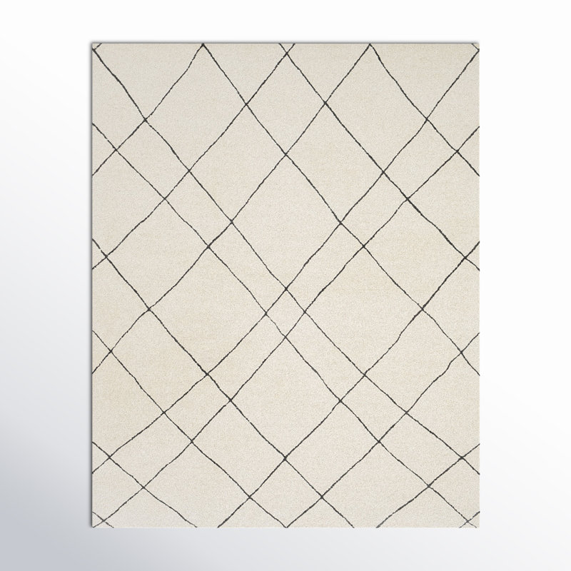 Seaton Wool Abstract Indoor Rug, Rectangle 8' x 10'