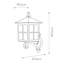 Floodwood Black Outdoor Wall Lantern