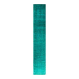 Overyed One-of-a-Kind Runner 2'8" X 16'1" Hand Knotted Area Rug