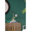 Porte-bougie en aluminium avec support en marbre, 8 x 5 x 15 po