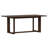 38" Wide Trestle Dining Table in Brown Mango Wood