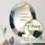 Wannie - Miroir mural moderne ovale-206253058