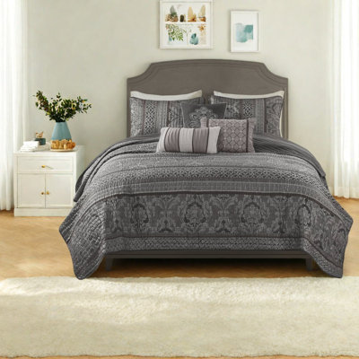 Luxury Bedding Sets, Polyester King Quilt With Modern Home Style