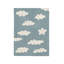 Washable Area Rug Clouds Blue