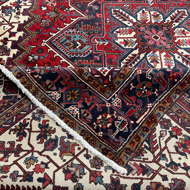 Tapis rectangulaire en laine