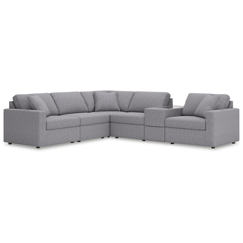 Braintree 6-Piece Sectional With Storage Console