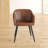 Manjeevan Faux Leather Armchair-865536206