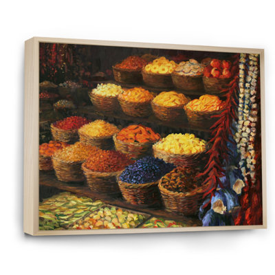 Palette de l'Orient - reproduction sur toile
