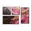Simonsen - Art mural rose 4 pièces-595928909-595928910