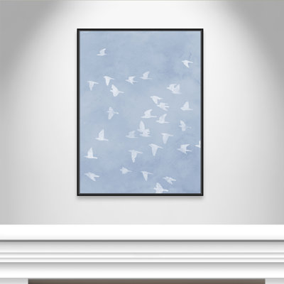 Flying Friends Print by Marcus Prime