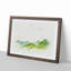 Mountains of the Lake District in Abstract - Picture Frame Graphic Art Print on MDF-55727277-55727279