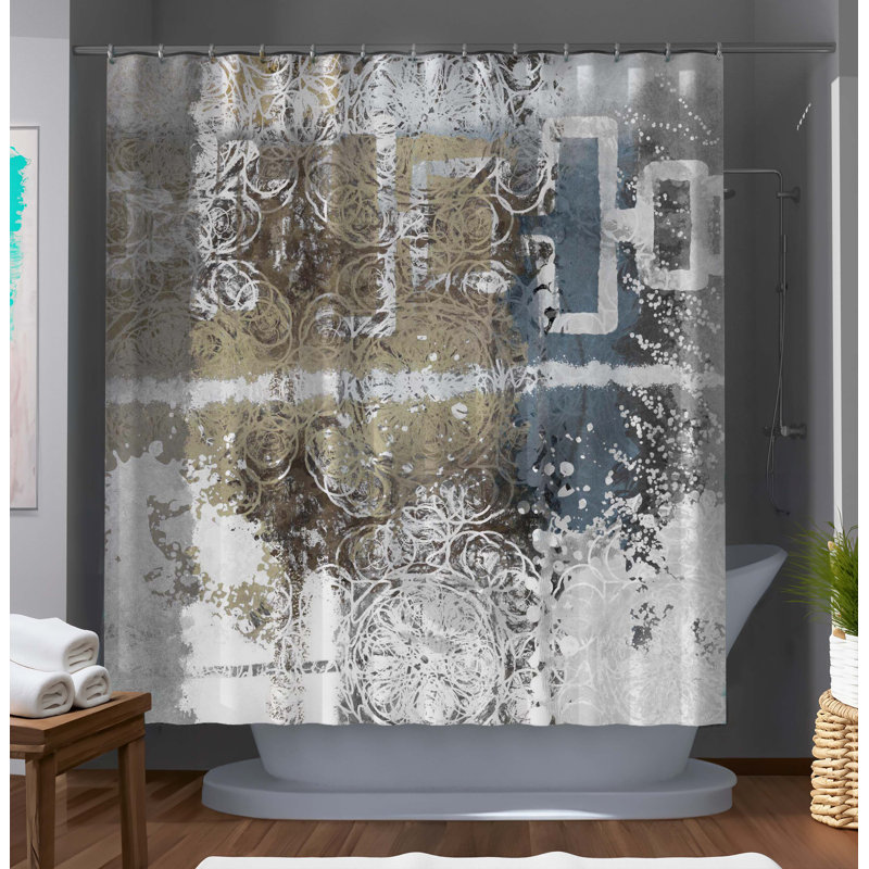 Rideau de douche charmant et charmant