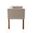 Sabrina Fabric Upholstered Bench with Rubberwood Legs-90547679