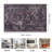 Vintage Burgundy Area Rugs 5x8ft, Washable Rug Non Slip, Low-Pile Soft Distressed Floor Mat for Living Room, Bedroom, Kitchen, Office, Dorm, Dinning Room-75374285