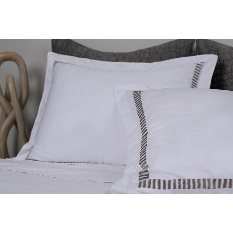 SAVANA Duvet Cover, King Duvet Cover, Gray