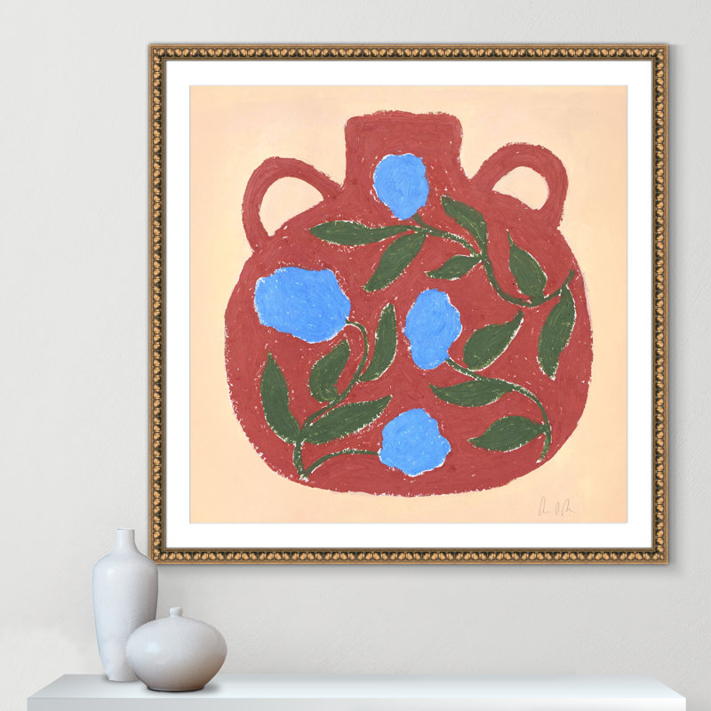 Vase n ° 04 par Camilla Bergqvist, H 18 po x l 18 po