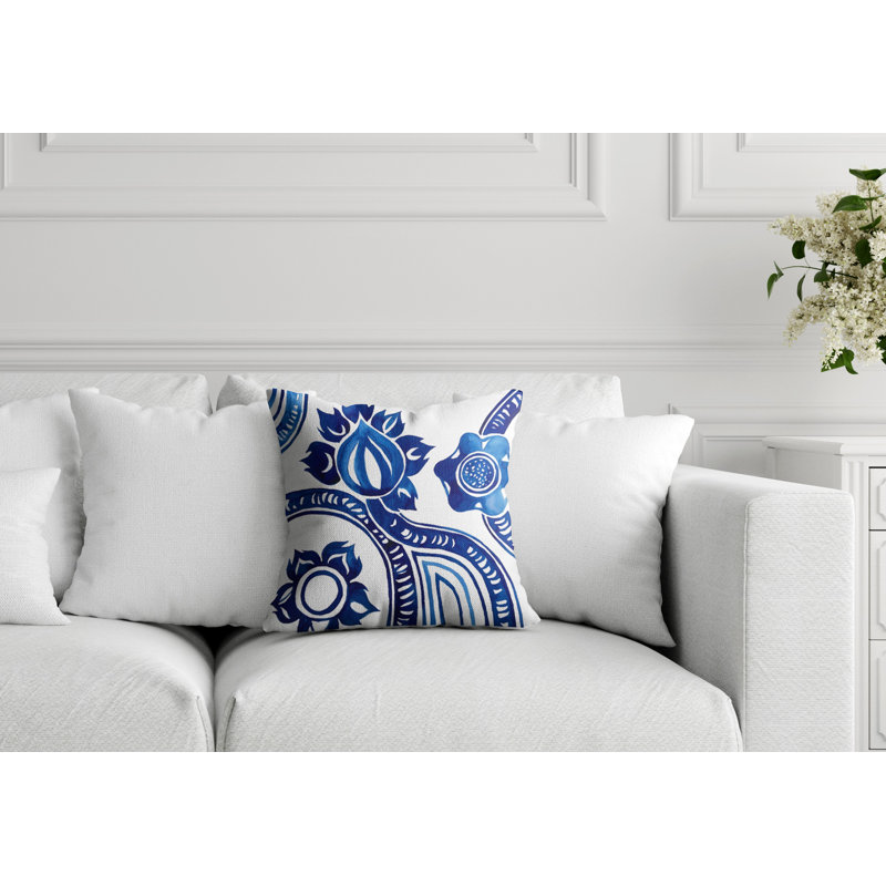 Housse et insert de coussin extérieur carré Elden, L 19 po x H 19 po