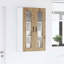 Vidaxl Kitchen Wall Cabinet Brown Oak 60 X 31 X 100 Cm Engineered Wood-121217934-121217932