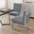 Kushma Tufted Velvet Upholstered Back Side Chair Dining Chair (Set of 2)-811013864-811013847