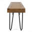 Banc industriel en bois et métal-356315380