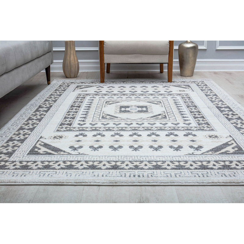 Tapis rétro Hailey City, Rectangle 8 pi x 10 pi