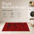 Wildflowers Kitchen Mat Wool Effect Comfort Mat-98110932