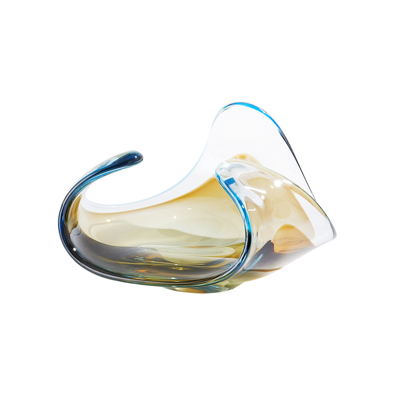 Trio Bowl-Turquoise/Beige