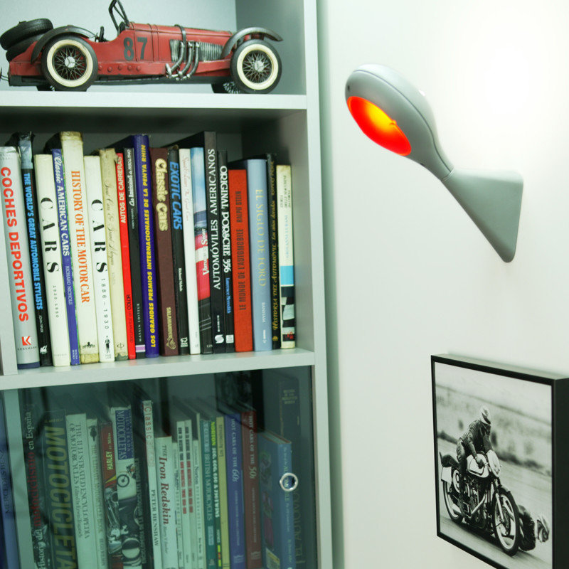 Space 1 - Light Wallchiere, 2.75" H x 4.25" W x 4.25" D