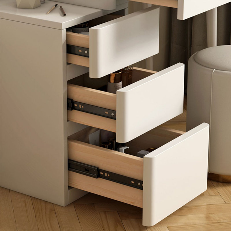 Makeup Vanity with Light mirror,5 drawers