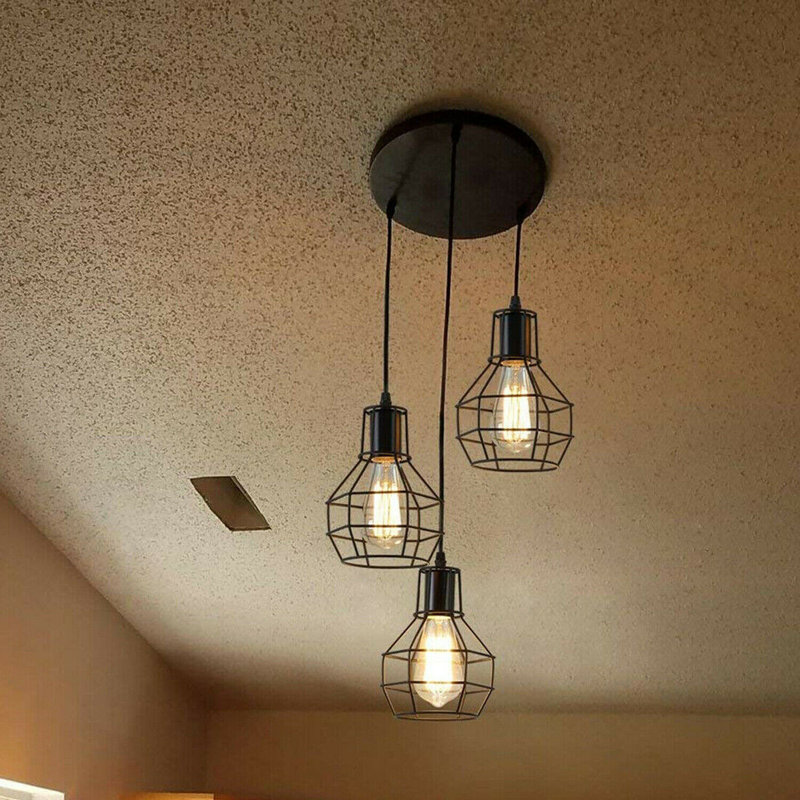 Lanz 3 - Light Black Pendant