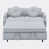 Polyester gris clair est en rupture de stock