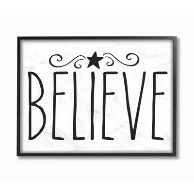 " Believe "