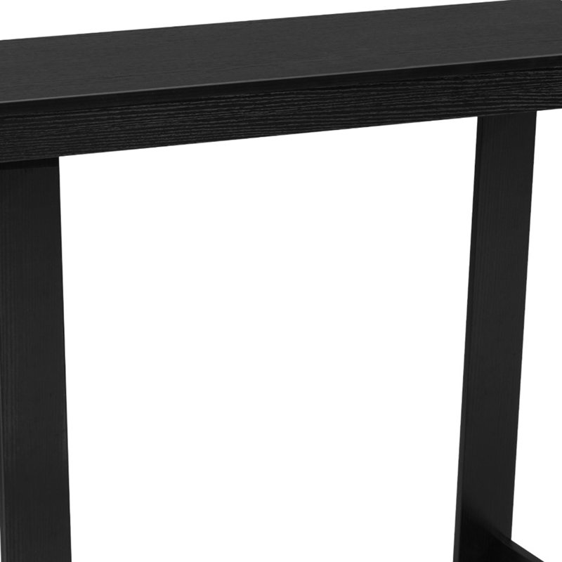 Console, bureau d'entrée rectangulaire