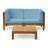 Acacia 2 - Person Patio Conversation Set with Cushions-1894046798
