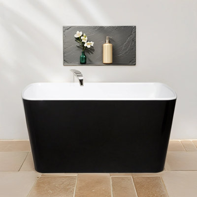 49'' x 28'' Freestanding Soaking Acrylic Bathtub